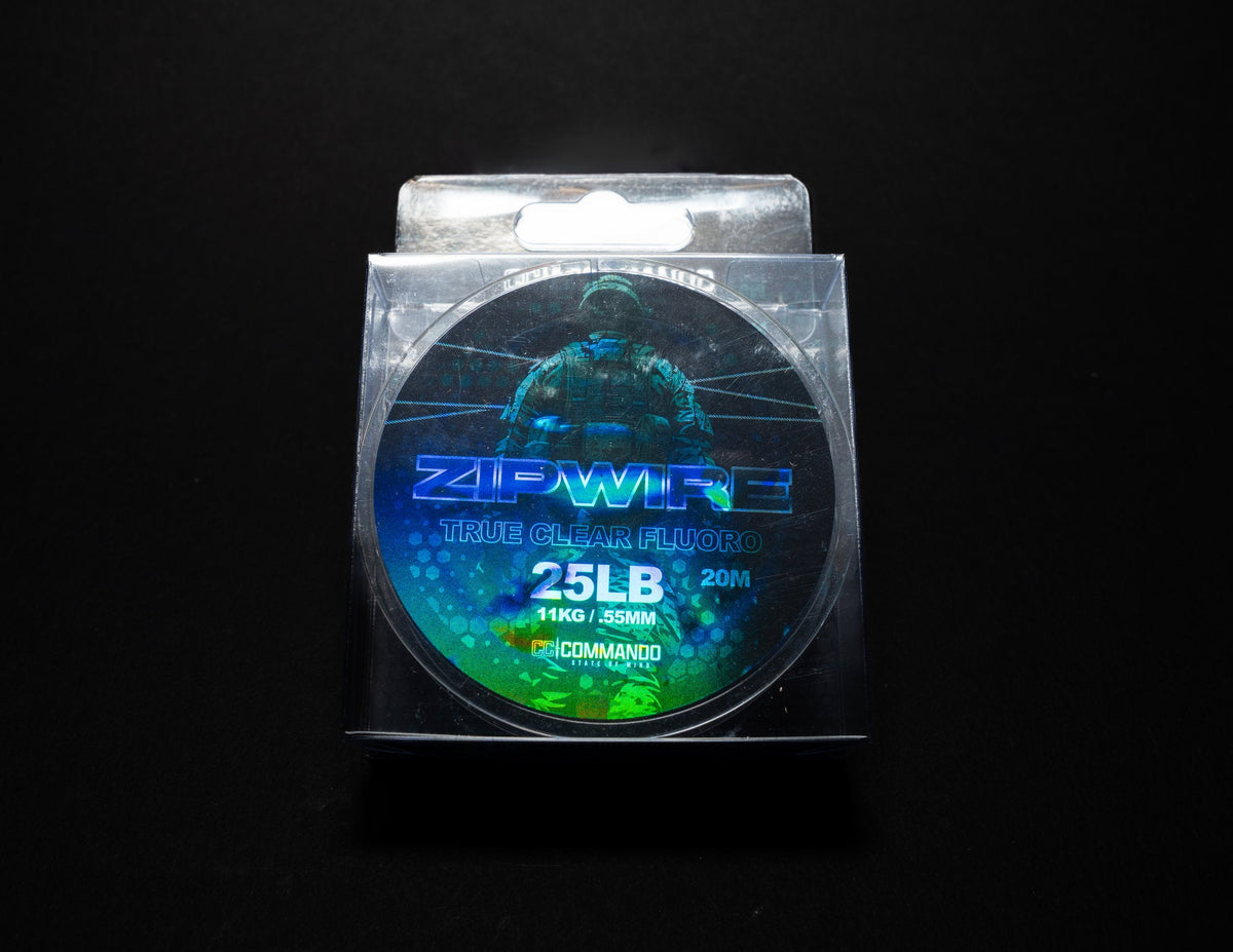 Zip Wire Fluorocarbon Hook Link 25lb