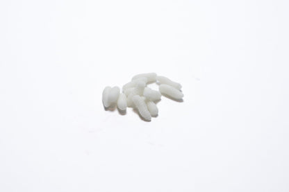 Pop Up Scented Imitation Magots White (Glow in the dark)