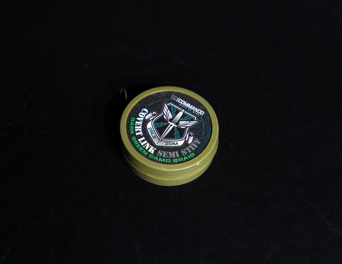 Covert Link Semi Stiff Coated Hook Link 25lb